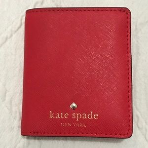 Kate spade lil red wallet
